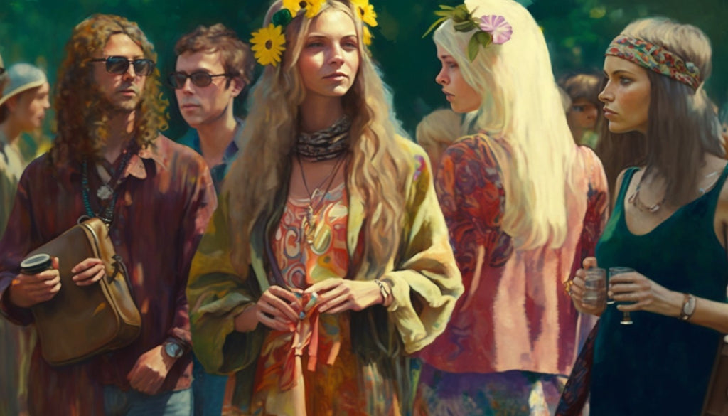 The Ultimate Guide to 1960s Hippie Fashion – Crystallized Collective