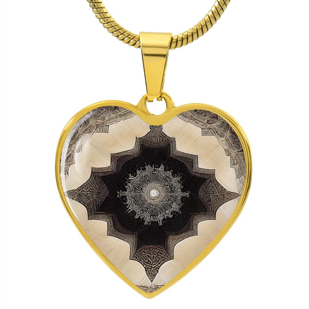 Al Hambra Heart Necklace - Crystallized Collective