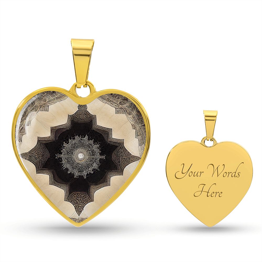 Al Hambra Heart Necklace - Crystallized Collective