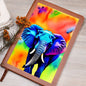 Colorful Elephant Graphic Journal - Crystallized Collective