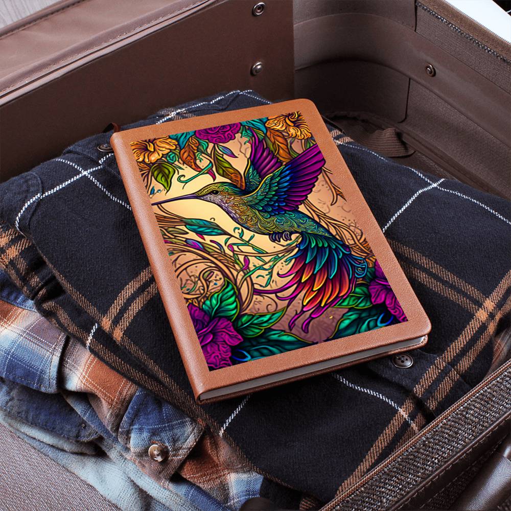 Colorful Hummingbird Vines Graphic Journal - Crystallized Collective