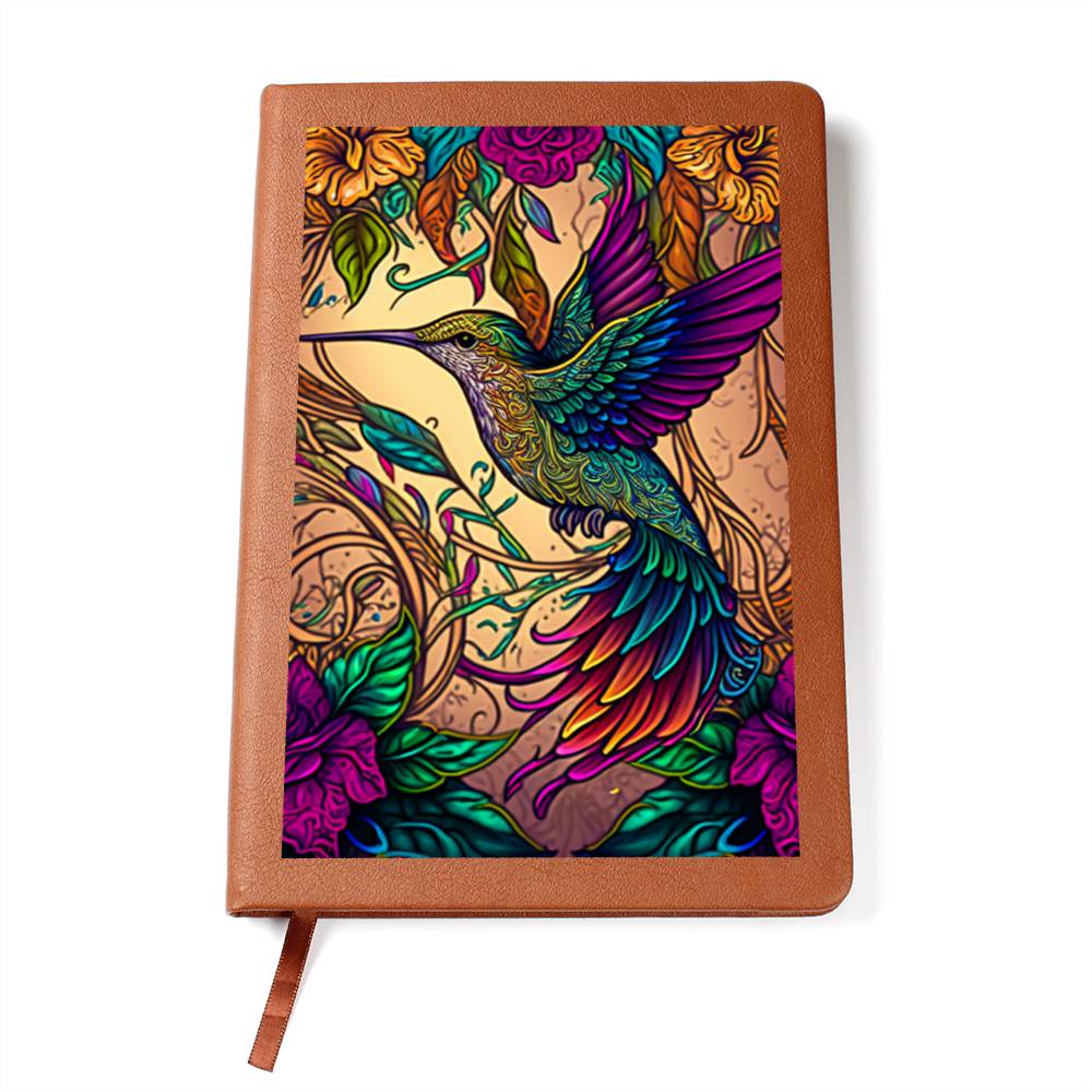 Colorful Hummingbird Vines Graphic Journal - Crystallized Collective