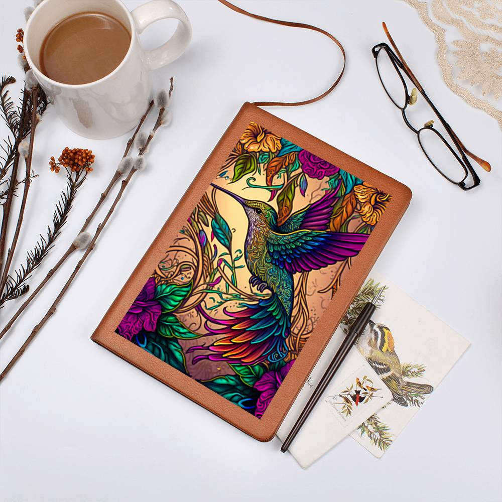 Colorful Hummingbird Vines Graphic Journal - Crystallized Collective