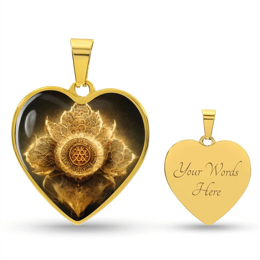Dharma Heart Necklace - Crystallized Collective