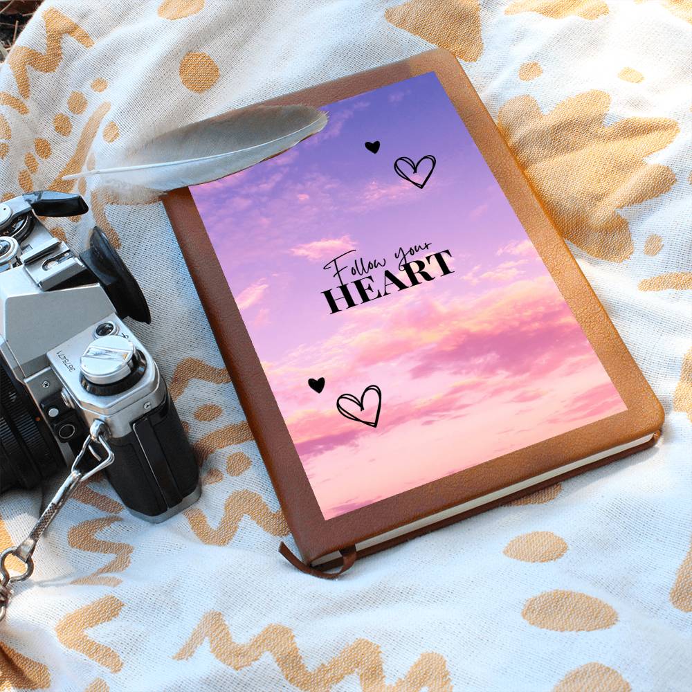 Follow Your Heart Graphic Journal - Crystallized Collective