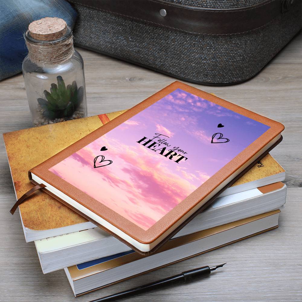 Follow Your Heart Graphic Journal - Crystallized Collective