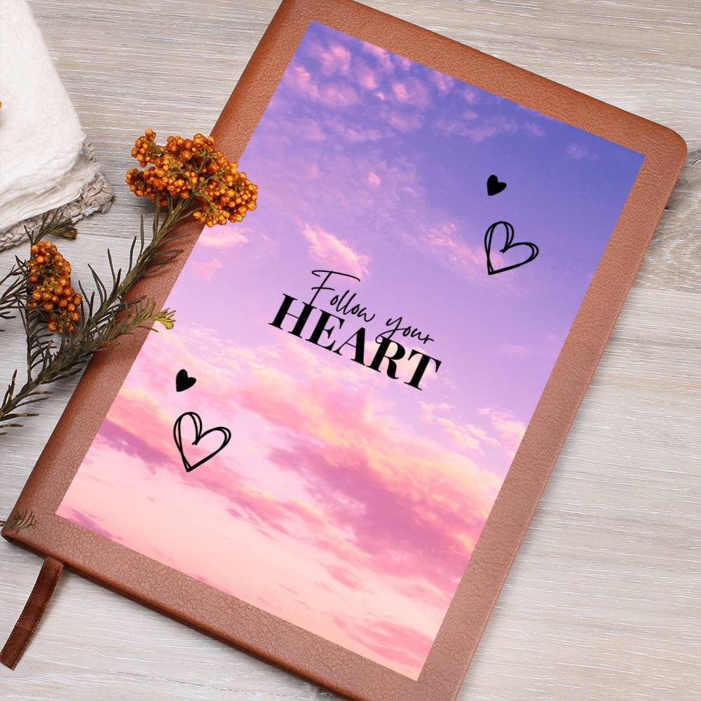 Follow Your Heart Graphic Journal - Crystallized Collective