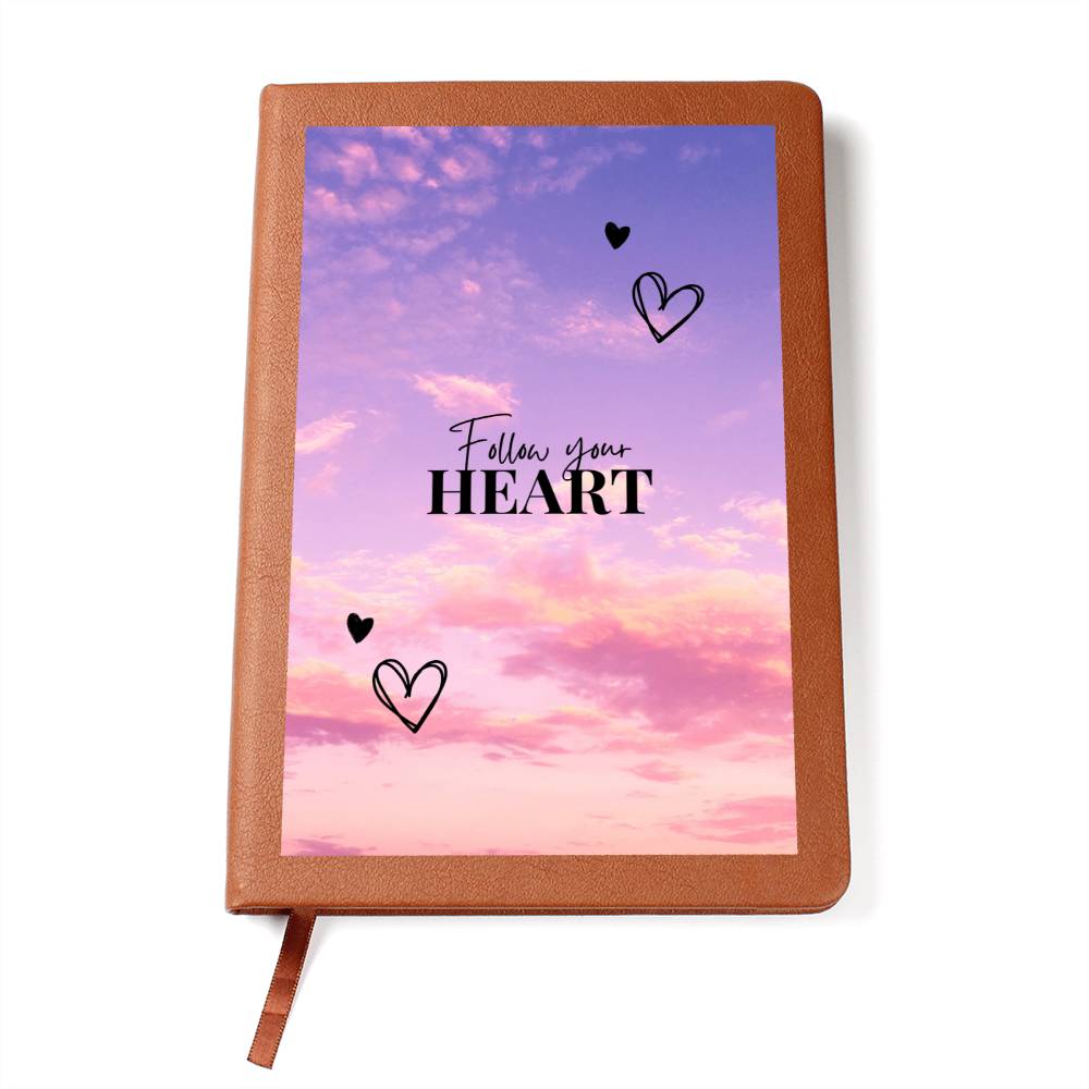Follow Your Heart Graphic Journal - Crystallized Collective