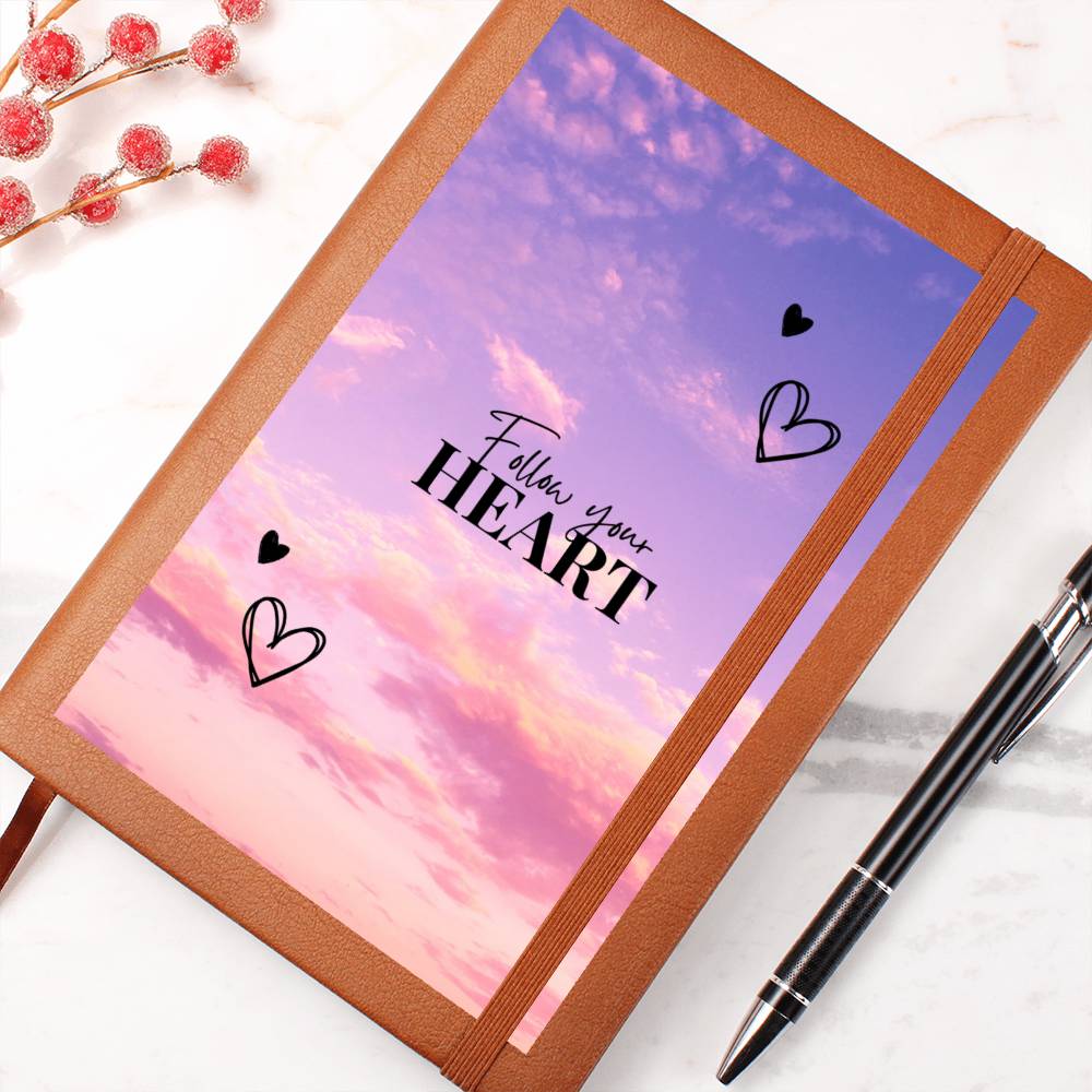 Follow Your Heart Graphic Journal - Crystallized Collective