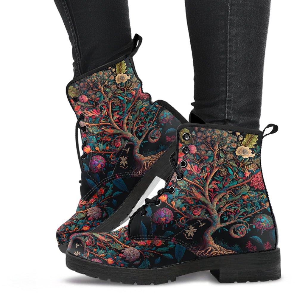 Tree of Life 5 Handcrafted Boots main image 0