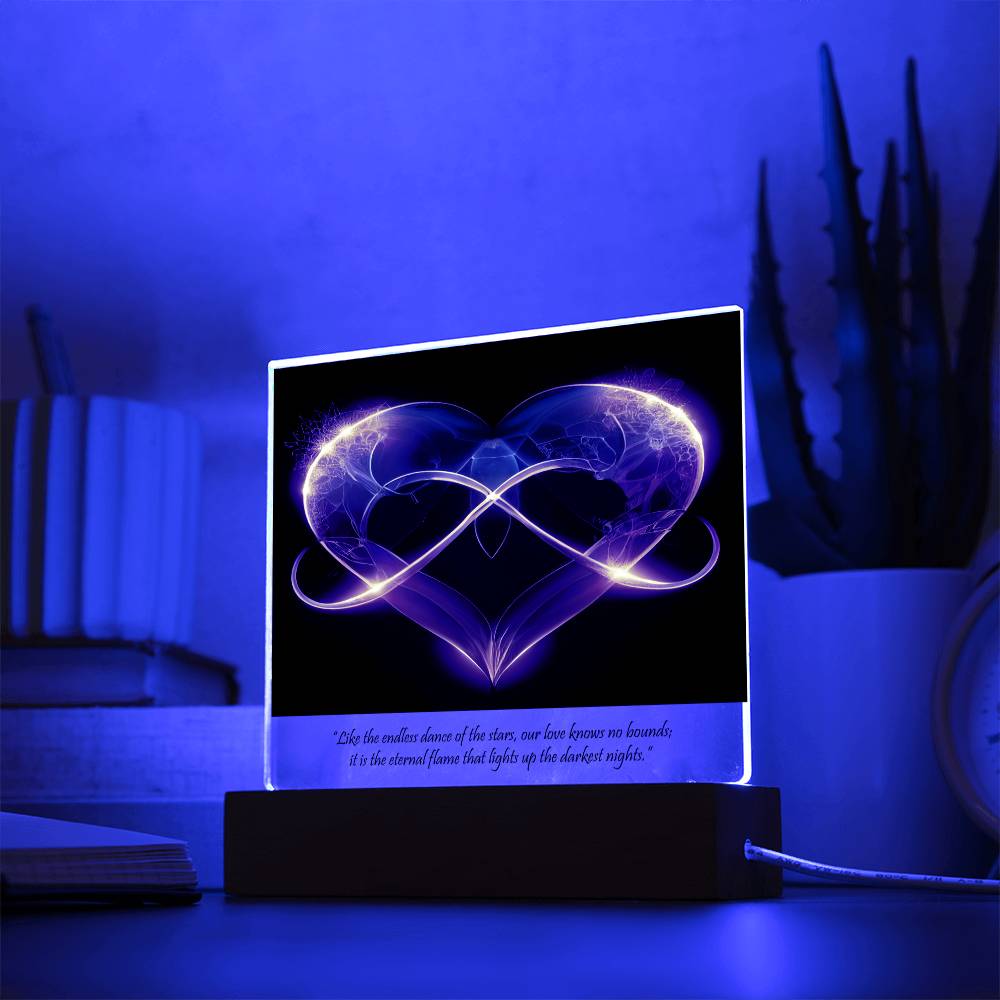 Infinite LOVE Acrylic - Crystallized Collective