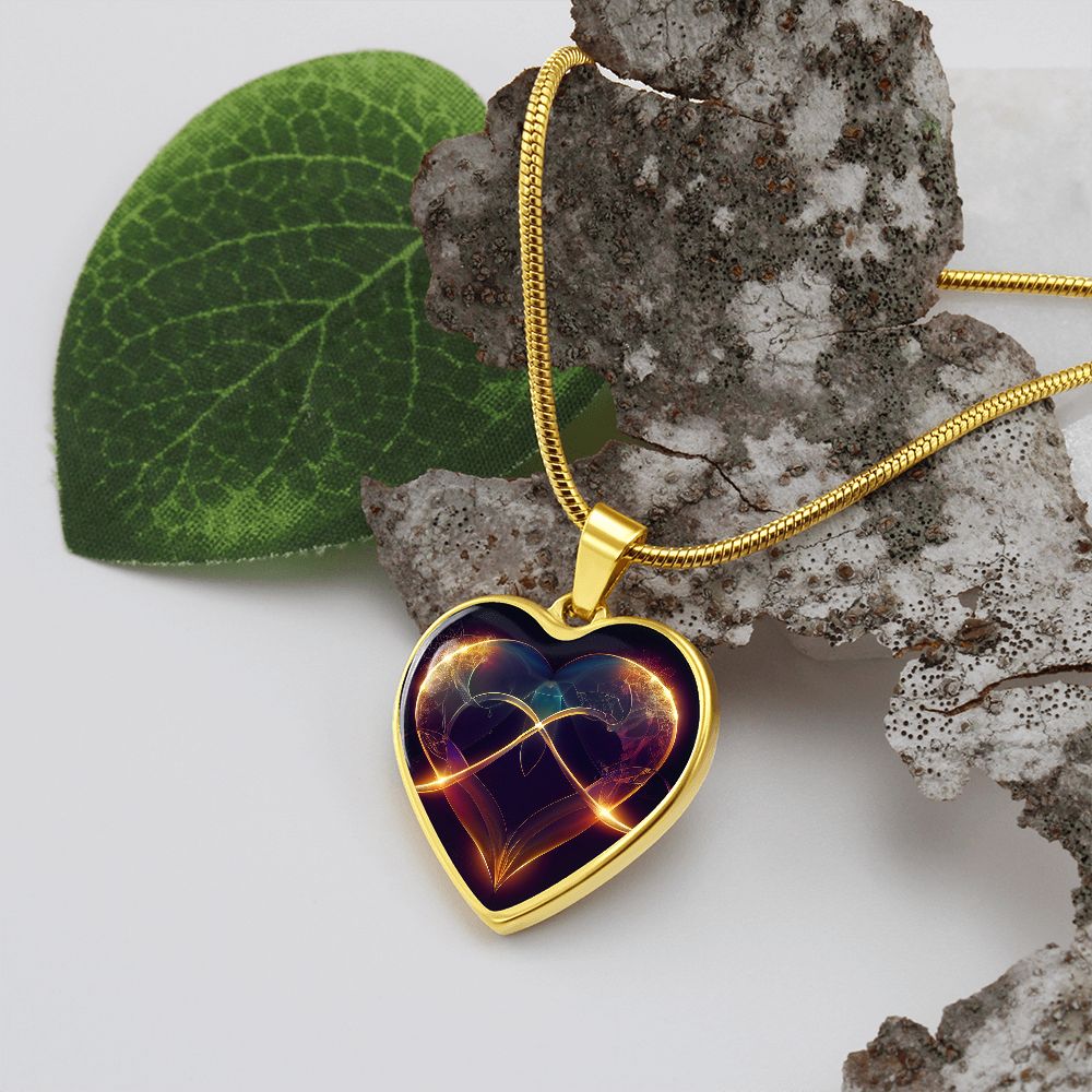Infinite Love Heart Necklace - Crystallized Collective