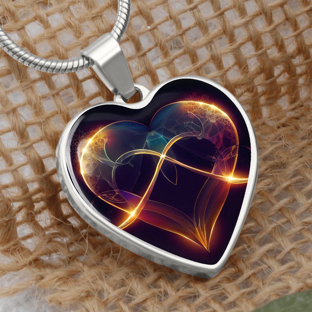 Infinite Love Heart Necklace - Crystallized Collective