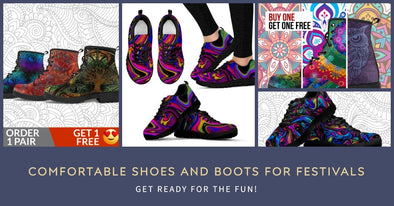 Comfortable Shoes and Boots for Festivals - Crystallized Collective