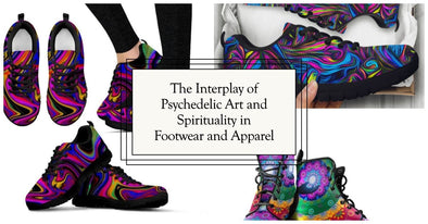 The Interplay of psychedelic Art and Spirituality in Footwear and Apparel - Crystallized Collective