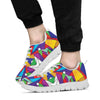 Colorful Geometric Art Sneakers