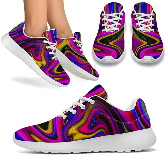 Abstract art Sport Sneaker - Crystallized Collective