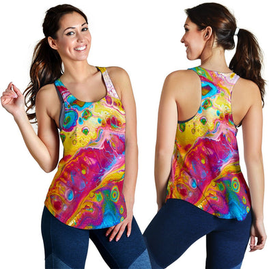 Abstract Art Tank Top - Crystallized Collective