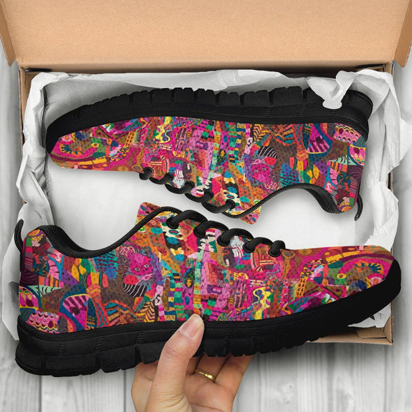 Abstract Bohemian Sneakers - Crystallized Collective