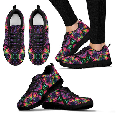 Abstract Kaleidescope Psychedelic Sneakers - Crystallized Collective