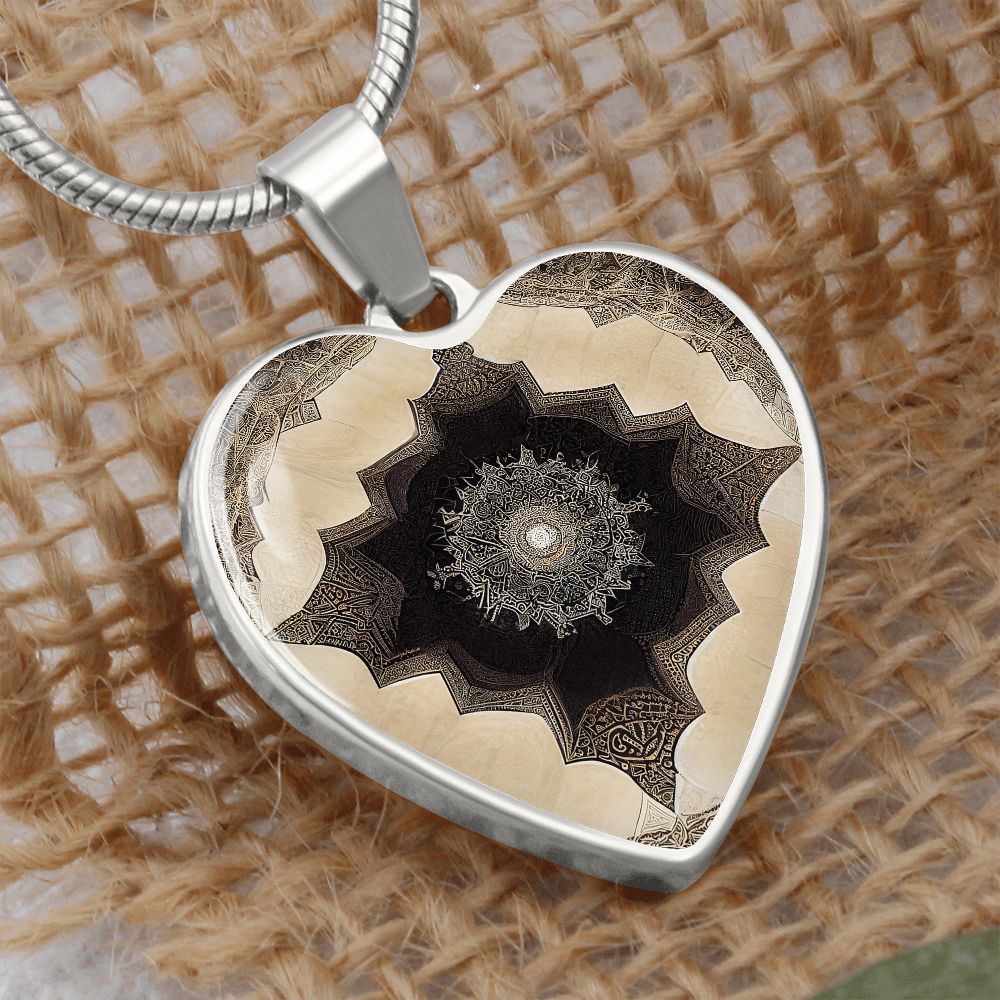 Al Hambra Heart Necklace - Crystallized Collective