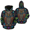 Art Owl Hoodie - Crystallized Collective