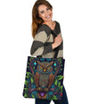 Art Owl Tote Bag - Crystallized Collective