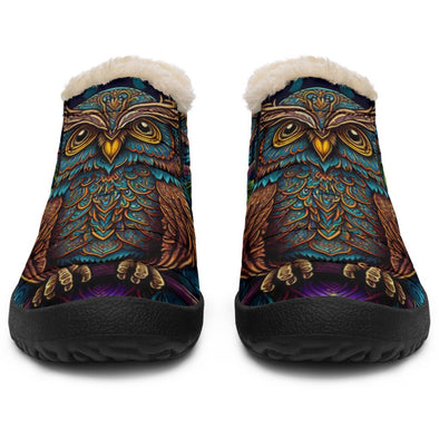 Art Owl Winter Sneakers - Crystallized Collective