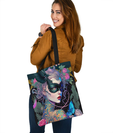 Artful Lady Tote Bag - Crystallized Collective