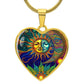 Artful Sun and Moon Necklace - Crystallized Collective