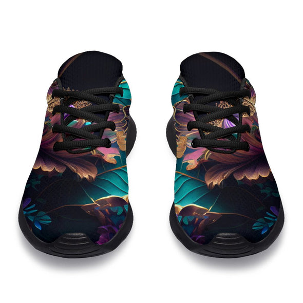 Artistic leaf Sport Sneakers - Crystallized Collective