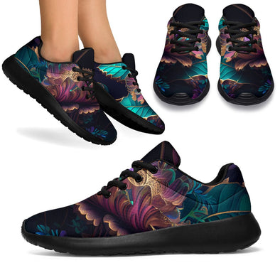 Artistic leaf Sport Sneakers - Crystallized Collective