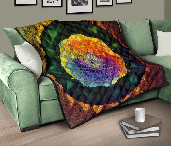 Artistic Premium Quilt - Crystallized Collective