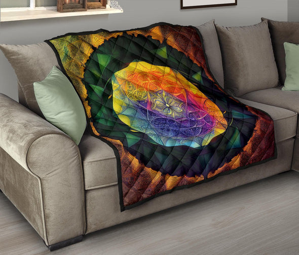 Artistic Premium Quilt - Crystallized Collective