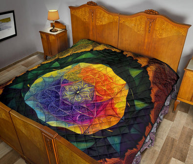 Artistic Premium Quilt - Crystallized Collective