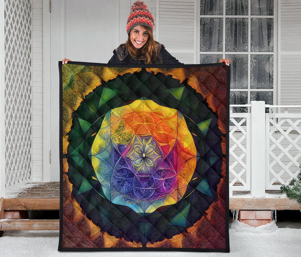 Artistic Premium Quilt - Crystallized Collective