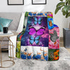 Beautiful Butterflies Premium Blanket - Crystallized Collective