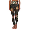 BlossomFlex High Waist Yoga Legging: Serene Floral Harmony - Crystallized Collective