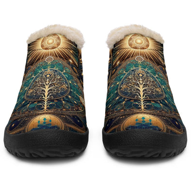Bohemian Tree of LIfe Winter Sneakers - Crystallized Collective