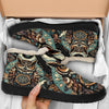Bohemian Wild Owl Winter Sneakers - Crystallized Collective