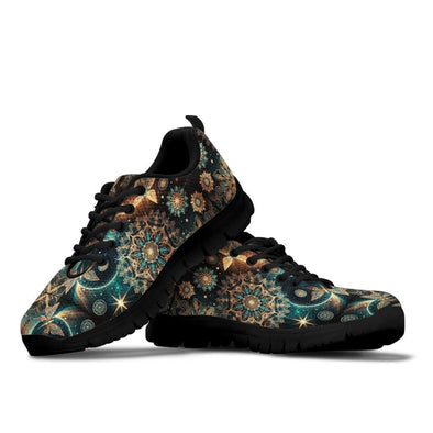 Boho Galaxy Mandala Sneakers - Crystallized Collective