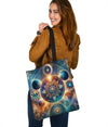 Boho Galaxy Mandala Tote Bag - Crystallized Collective