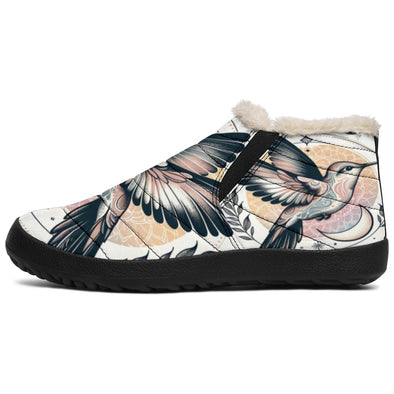 Boho Hummingbird Winter Sneakers - Crystallized Collective