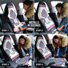 Boho Lotus Mandala Elephant Car Seat Cover - Crystallized Collective