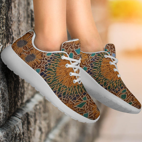 Boho Ornamental Sport Sneakers - Crystallized Collective