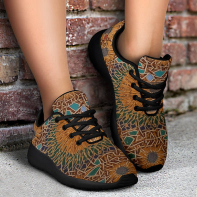 Boho Ornamental Sport Sneakers - Crystallized Collective