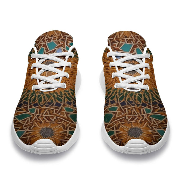 Boho Ornamental Sport Sneakers - Crystallized Collective