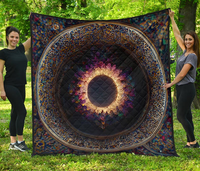 Boho Portal Premium Quilt - Crystallized Collective