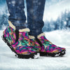 Boho Psychedelic Abstract Winter Sneakers - Crystallized Collective