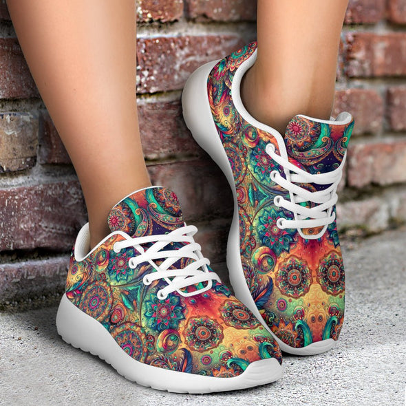 Boho Psychedelic Sport Sneakers - Crystallized Collective